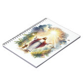 Wasserfarbe Jesus Notizblock (Linke Seite)