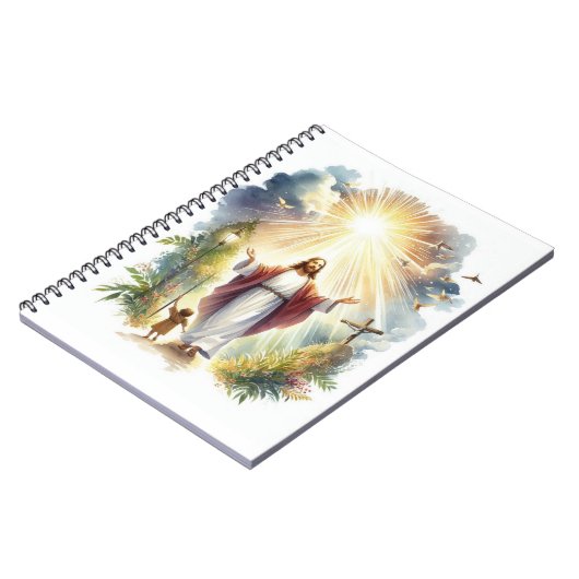 Wasserfarbe Jesus Notizblock (Linke Seite)