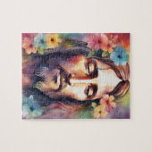 Wasserfarbe Jesus Puzzle (Horizontal)