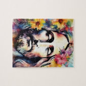Wasserfarbe Jesus Puzzle (Horizontal)