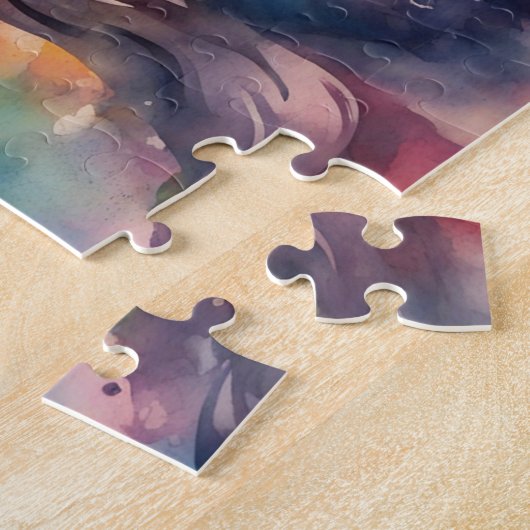 Wasserfarbe Jesus Puzzle (Seite)