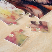 Wasserfarbe Jesus Puzzle (Seite)