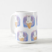 Wasserfarbe Kaffeetasse (Vorderseite Links)