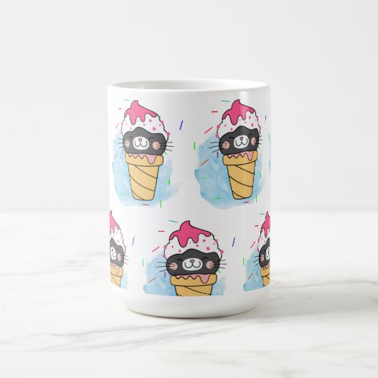 Wasserfarbe Kaffeetasse (Mittel)