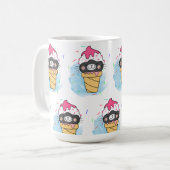Wasserfarbe Kaffeetasse (Vorderseite Links)