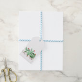 Wasserfarbe, Kakteen Geschenkanhänger (Mit Garn)