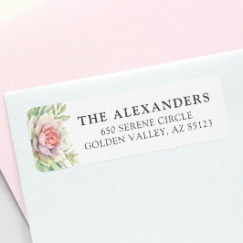 Wasserfarbe Kakteen Große Rücksendeadresse