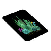 Wasserfarbe, Kakteen Magnet (Rechte Seite)