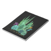 Wasserfarbe, Kakteen Notizblock (Rotiert)