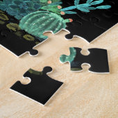 Wasserfarbe, Kakteen Puzzle (Seite)