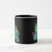 Wasserfarbe, Kakteen Tasse (Zentrum)