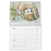 Wasserfarbe Kalander 2021 Kalender (Mär 2027)