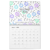 Wasserfarbe Kalender (Mär 2026)