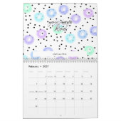 Wasserfarbe Kalender (Feb 2027)