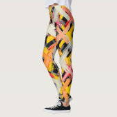 Wasserfarbe kariert, fett, farbig, diagonal. leggings (Links)