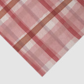 Wasserfarbe Kariert HandGezeichnet Moderne Rustika Seidenpapier (Detail)