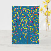 Wasserfarbe Karte (Gelbe Blume)