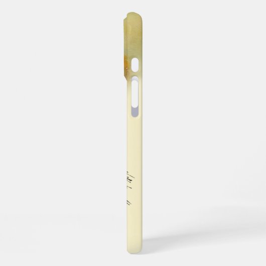 Wasserfarbe Katze Whiskers Pink Herznase Custom iPhone Hülle (Linke Seite)