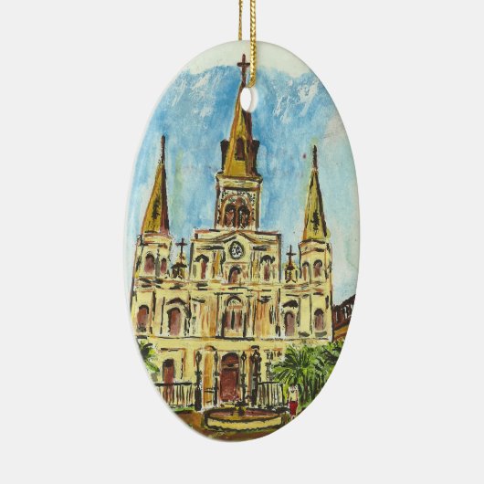 Wasserfarbe Keramikornament (Rechts)