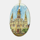 Wasserfarbe Keramikornament (Links)