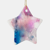 Wasserfarbe Keramikornament (Rechts)