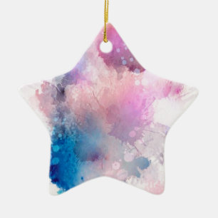 Wasserfarbe Keramikornament