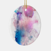 Wasserfarbe Keramikornament (Rechts)