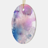 Wasserfarbe Keramikornament (Links)