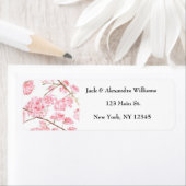 Wasserfarbe Kirschblüte Rosa Rücksendeadresse Labr (Insitu)