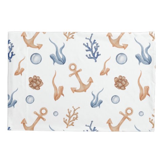 Wasserfarbe Kissenbezug (Rückseite)