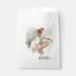 Wasserfarbe Kleine Ballerina Geschenktütchen