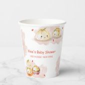 Wasserfarbe Kleine Duschbad Kinderdusche Pappbecher (Vorderseite)