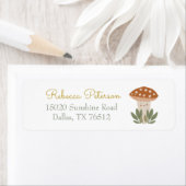 Wasserfarbe Kleine Pilzmarke (Insitu)