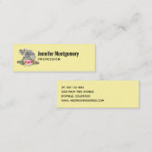 Wasserfarbe Koala Bears Niedliche Mama & Baby Mini Visitenkarte (Vorne/Hinten)