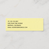 Wasserfarbe Koala Bears Niedliche Mama & Baby Mini Visitenkarte (Rückseite)