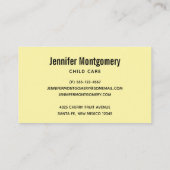 Wasserfarbe Koala Bears Niedliche Mama & Baby Visitenkarte (Rückseite)