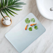 Wasserfarbe Koi Fisch Serenity Badematte