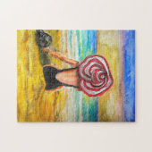 Wasserfarbe - Kontemplation Puzzle (Horizontal)