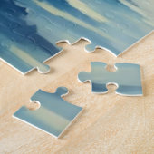 Wasserfarbe Kreuzschiff Sonnenuntergang Puzzle (Seite)