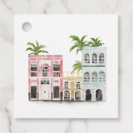 Wasserfarbe Kuba Zielort Geschenkanhänger