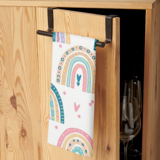 Wasserfarbe Küche Handtuch (Drittel gefaltet)