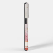 Wasserfarbe Kürbisfall-Design mit Namen Case-Mate iPhone Hülle (Rückseite / Rechts)