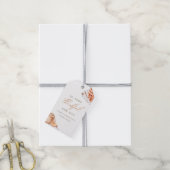 Wasserfarbe Kürbiskuchen Erntedank Abendessen Geschenkanhänger (Mit Garn)