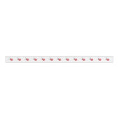 Wasserfarbe Ladybug Grosgrain Ribbon Ripsband (Vorderseite)