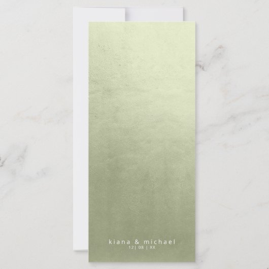 Wasserfarbe Landscape Wedding Menü V2 Seite ID786 (Rückseite)