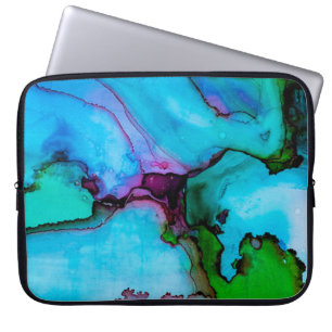 Wasserfarbe Laptopschutzhülle