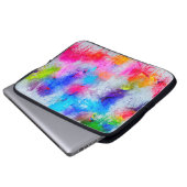 Wasserfarbe Laptopschutzhülle (Vorne Knopf)