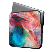 Wasserfarbe Laptopschutzhülle (Vorderseite Links)