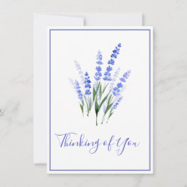 Wasserfarbe Lavender Bouquet