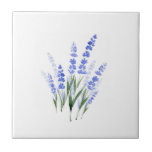 Wasserfarbe Lavender Bouquet Fliese<br><div class="desc">Aus originalen Aquarellmalereien gedruckt.</div>